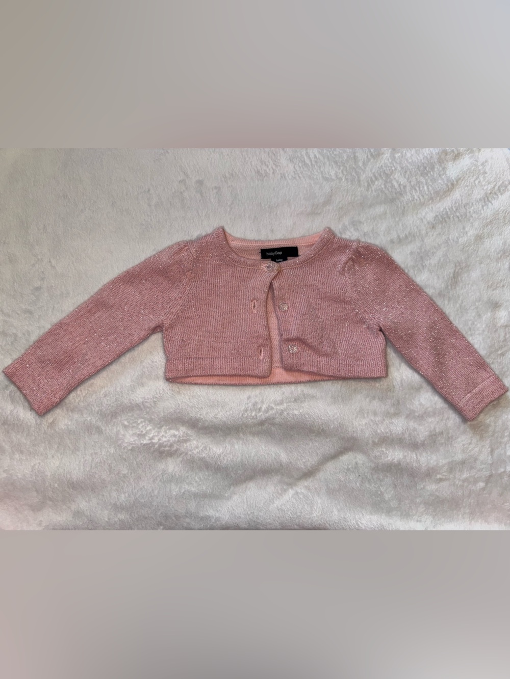 GAP Baby Pink Knit Sweater